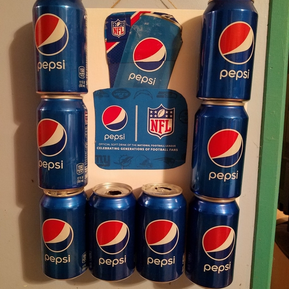 Hand Crafted Other - Handmade Pepsi Wall Hanging Decor I made this on a 11×14 canvas board. Please